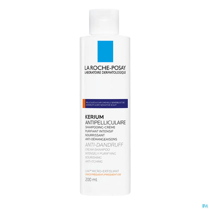 Kerium Shampoo Crema Antiforfora per Cuoio Capelluto Secco 200ml
