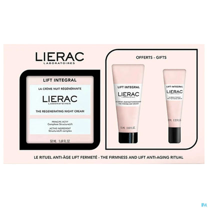 Lift Integral Anti-Aging Set Crema Notte 50ml Crema Giorno 15ml Siero 10ml