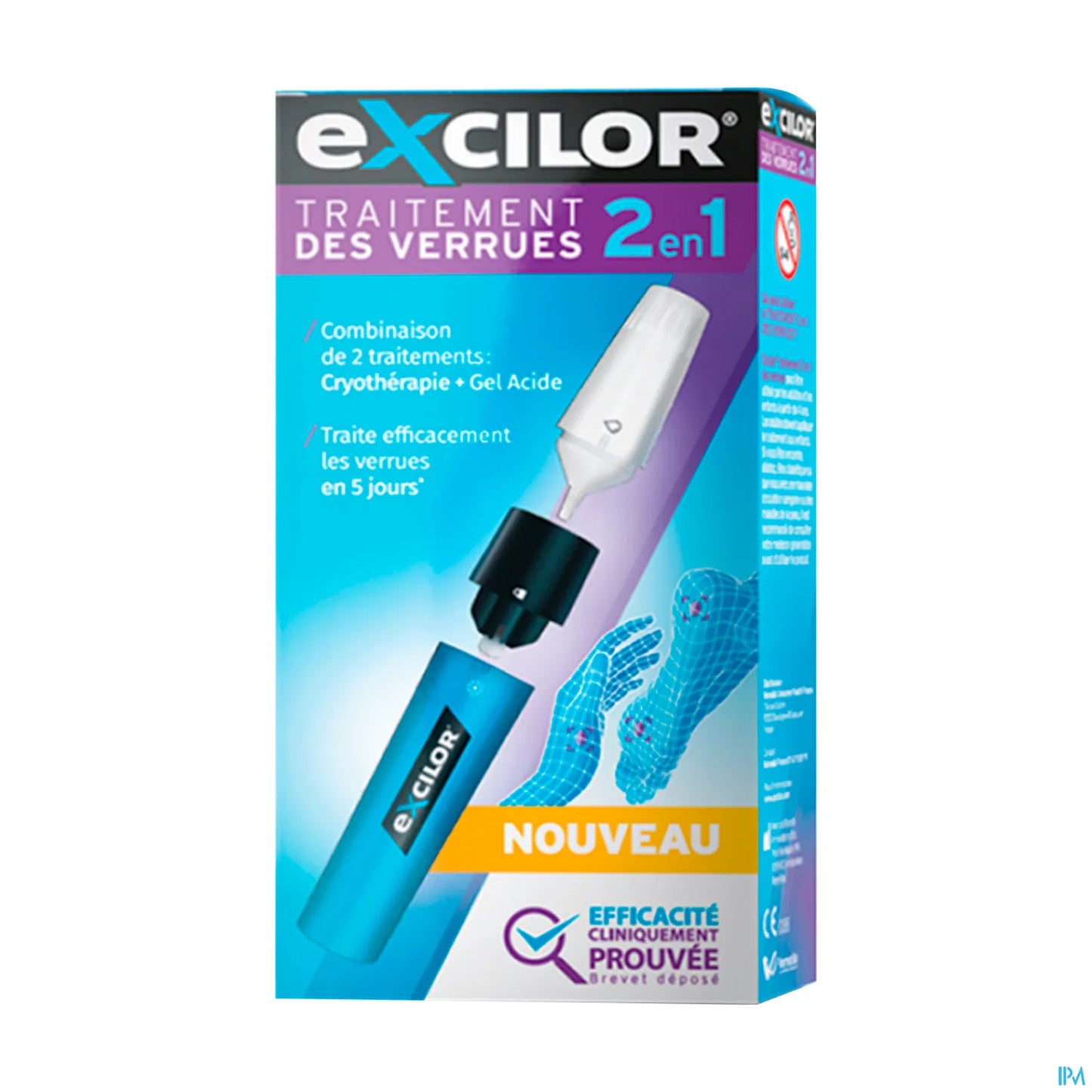 Traitement des Verrues 2 en 1 100 mL