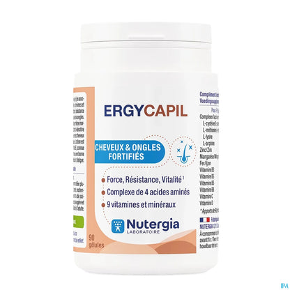 Ergycapil Fortified Nails and Hair 3x90 Capsules