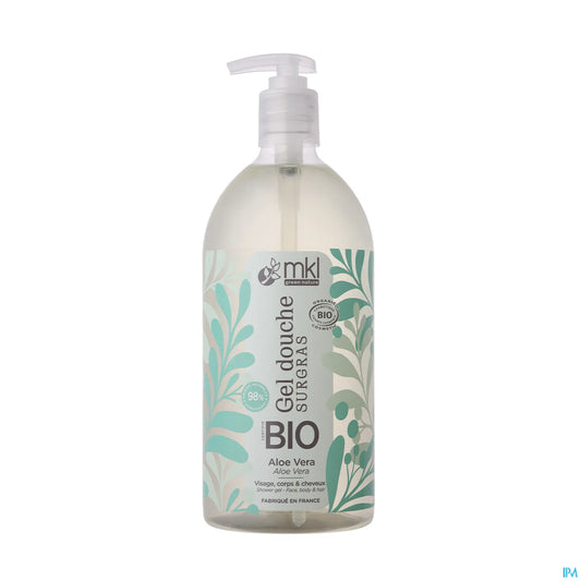Green Nature Organic Aloe Vera Surgras Shower Gel 1L
