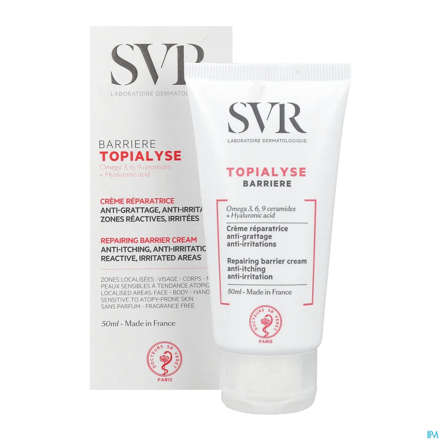 TOPIALYSE Crème Barrière Anti-Irritations Grattage T/50ml