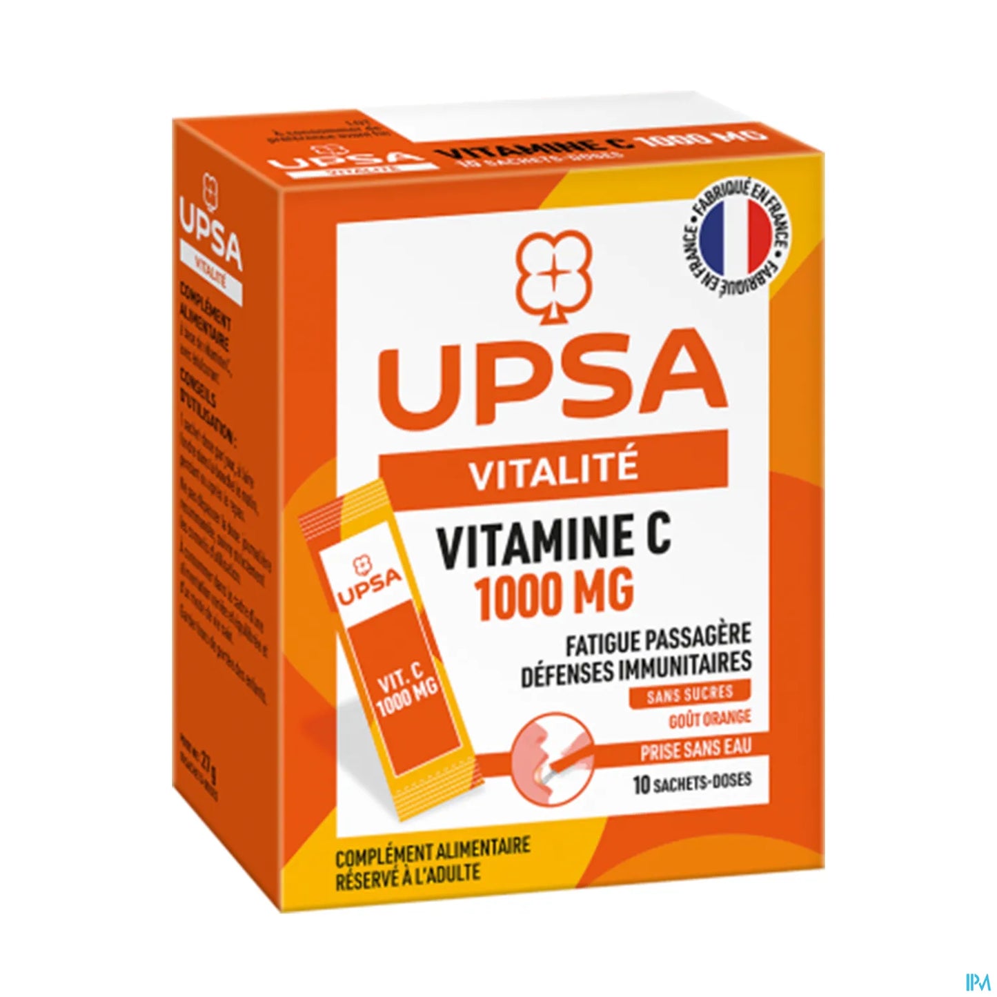 Vitamine C 1000mg 10 Sachets Doses
