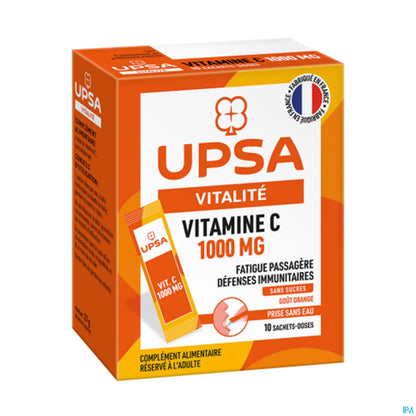 Vitamine C 1000mg 10 Sachets Doses