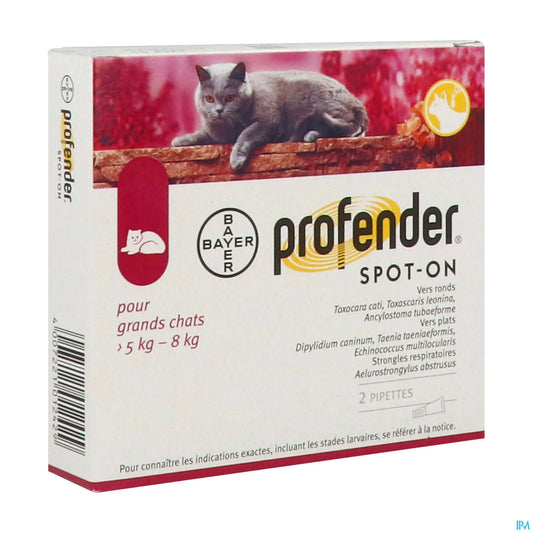 Spot On Grand Chat 2 Pipettes de 1,12 mL