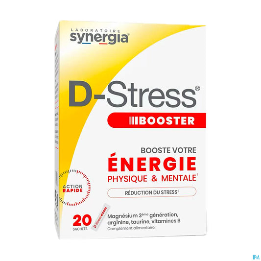 D Stress Booster Stick Boîte de 20 sachets