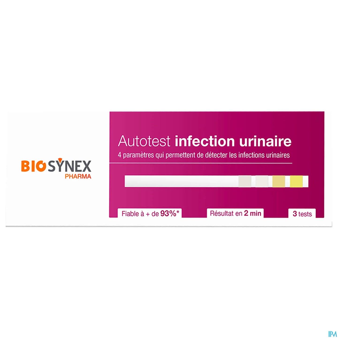 Exacto Test Infection Urinaire 3 Bandelettes