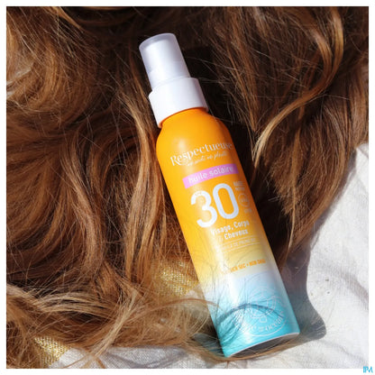 Huile Solaire Visage & Corps & Cheveux SPF30 100ML