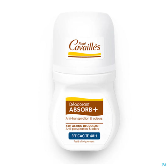 Rogé Cavaillès Déo Absorb+ Efficacité 48H Roll-on 50 ml