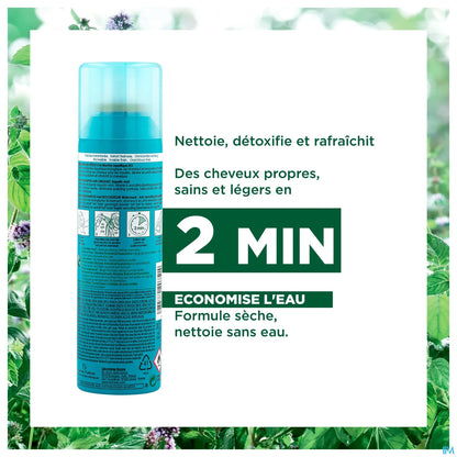 Shampooing Sec Detox à La Menthe Aquatique Bio 150ml