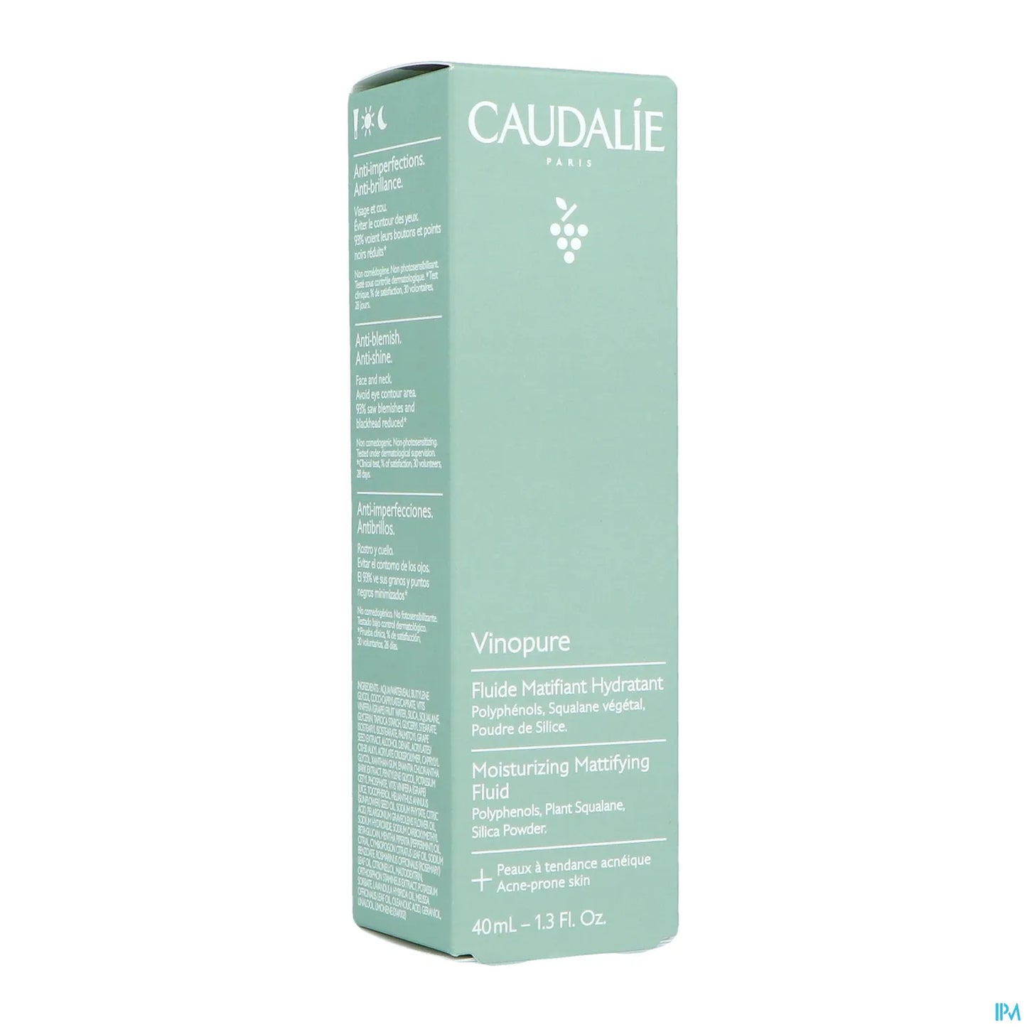 Vinopure Fluide Matifiant Hydratant 40ml