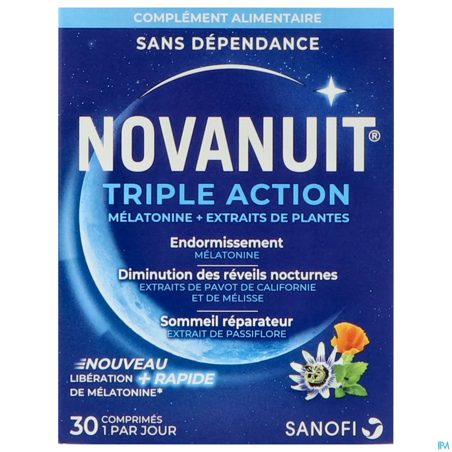Sanofi Novanuit Triple Action 30 Comprimés