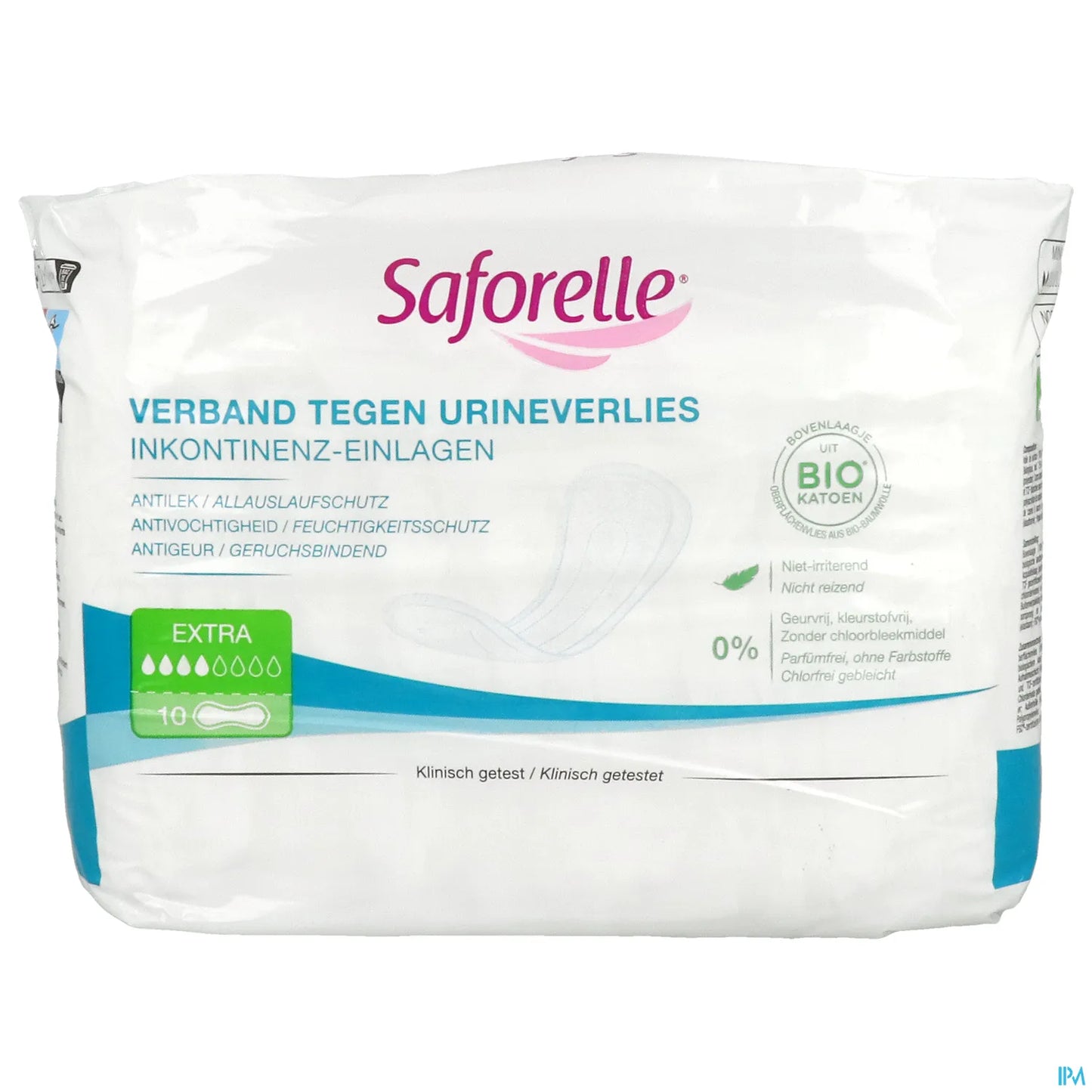 Bio 10 Serviettes Fuites Urinaires Extra