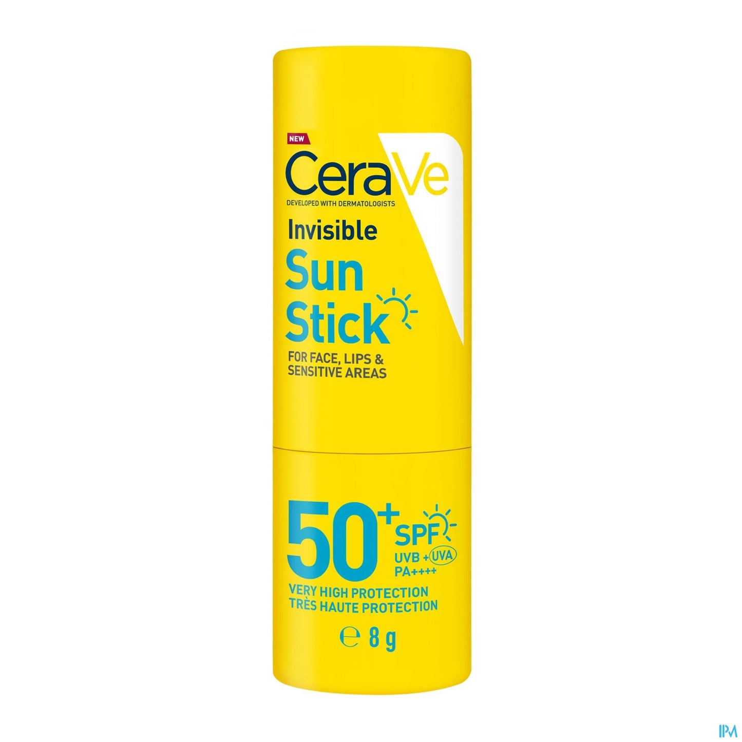 CeraVe Stick Solaire Invisible Très Haute Protection Facteur 50+ 8 g