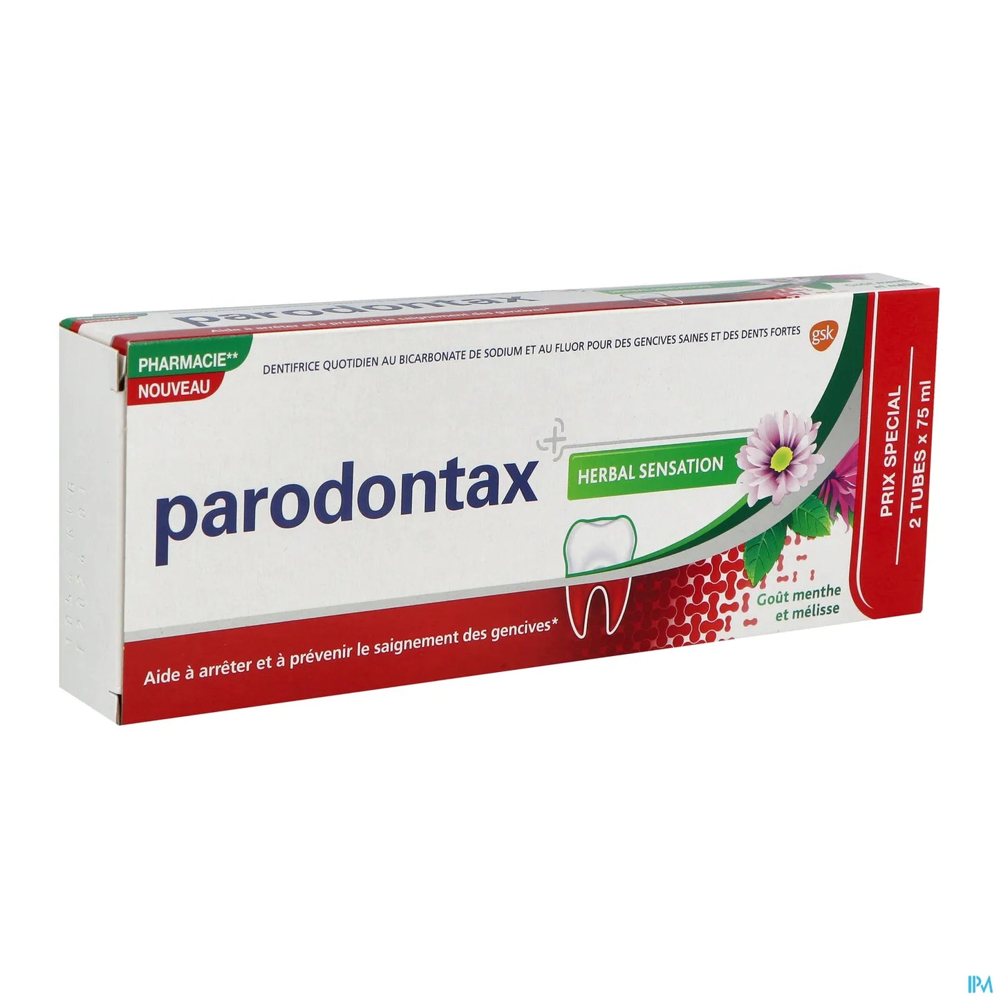 Dentifrice Herbal Sensation Lot de 2 X 75 ml