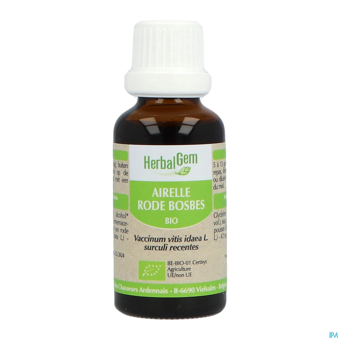 Macerato madre di mirtillo rosso biologico 30 ml