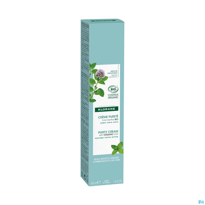 Crème Gel Purifiante Menthe Aquatique Bio 40 ml