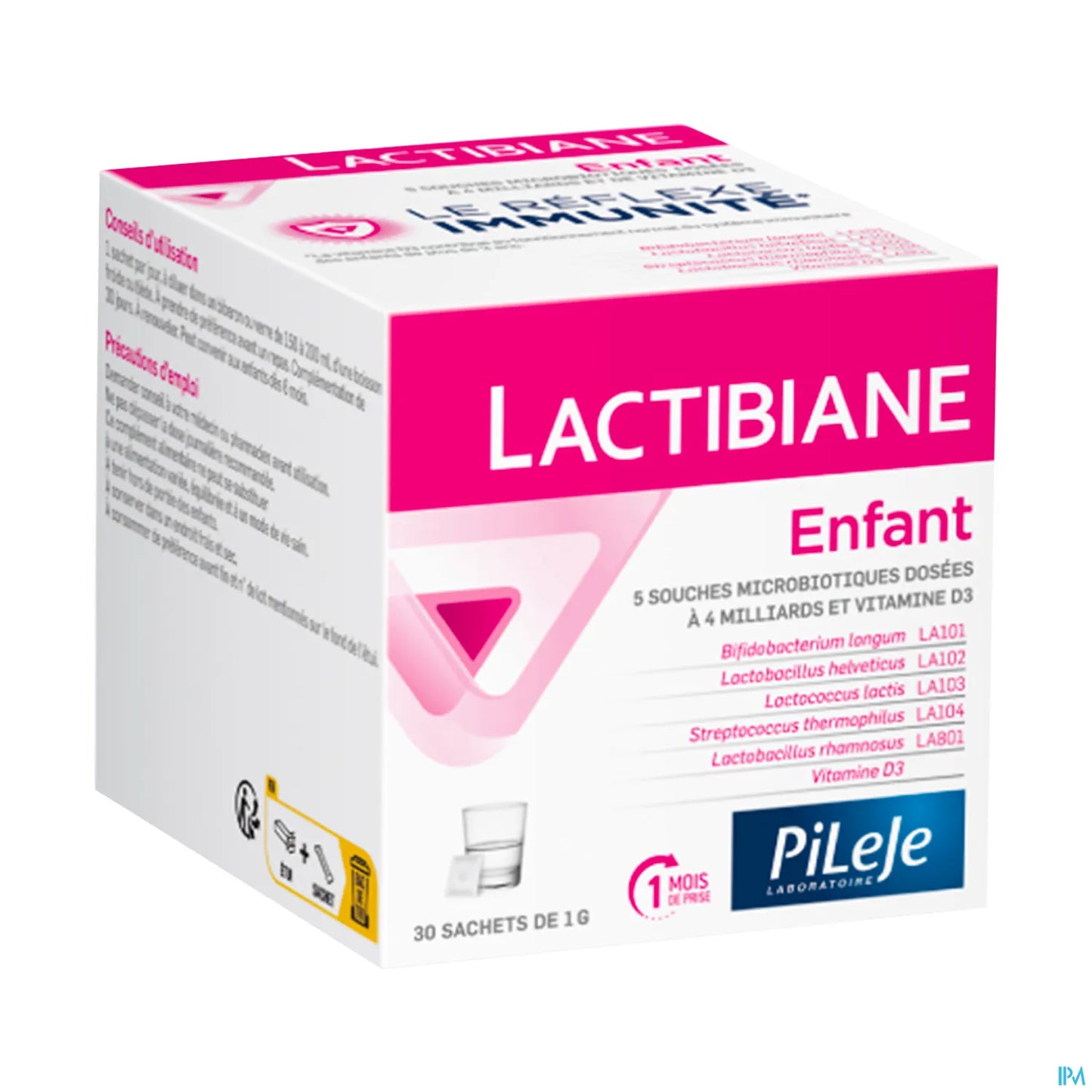 Lactibiane Enfant Boîte de 30 Sachets de 1 g