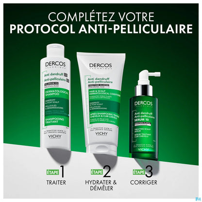 Dercos Eco-Recharge Shampooing Anti-Pelliculaire Cheveux Secs 400ml