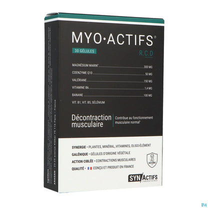 Synactifs MyoActifs Gelules 30 Capsules