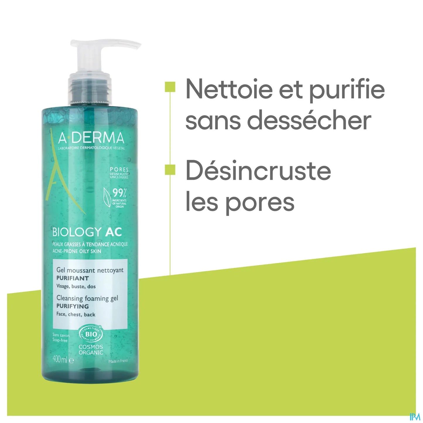 Biology Acné Gel Moussant 400 ml