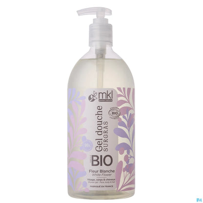 Green Nature Organic White Flower Surgras Shower Gel 1L