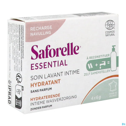 Confezione di ricarica per la cura detergente idratante e rigenerante, 4 stick