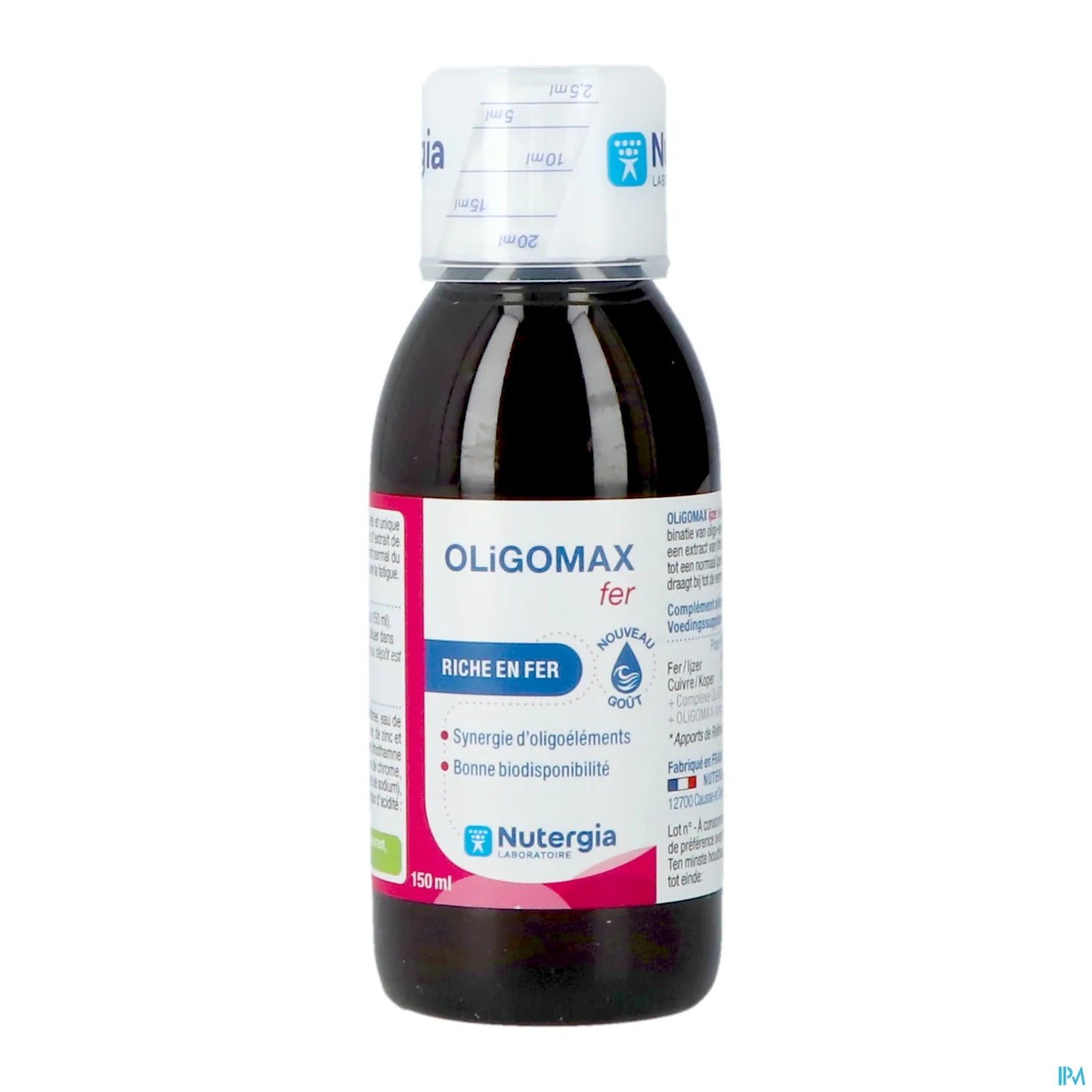Oligomax Fer Solution Buvable Flacon 150ml