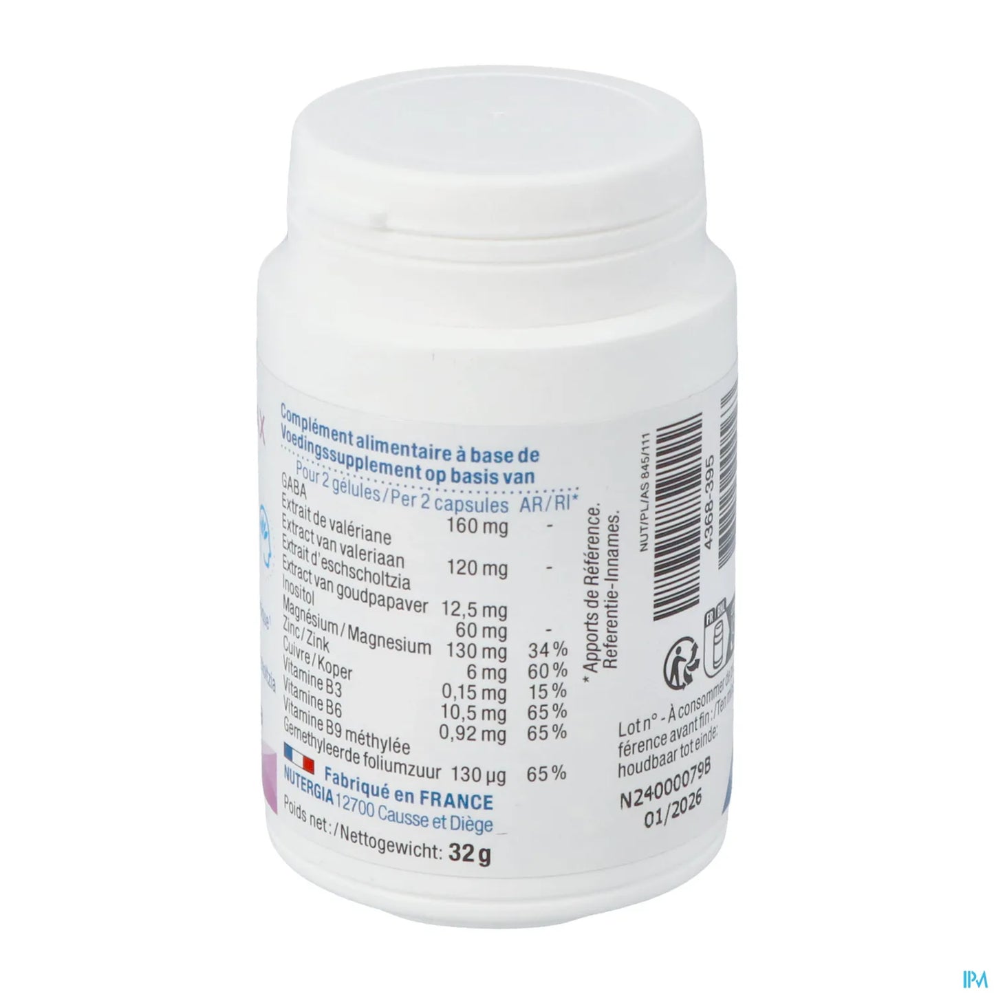 Ergyrelax 60 Capsules