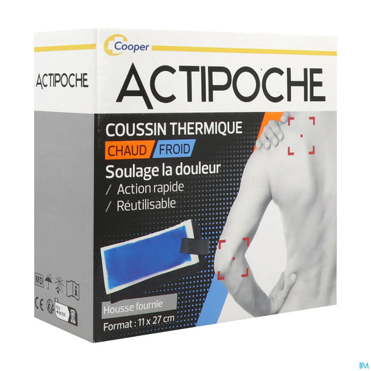 Actipoche Coussin Thermique Moyen Modèle 11 x 27 cm