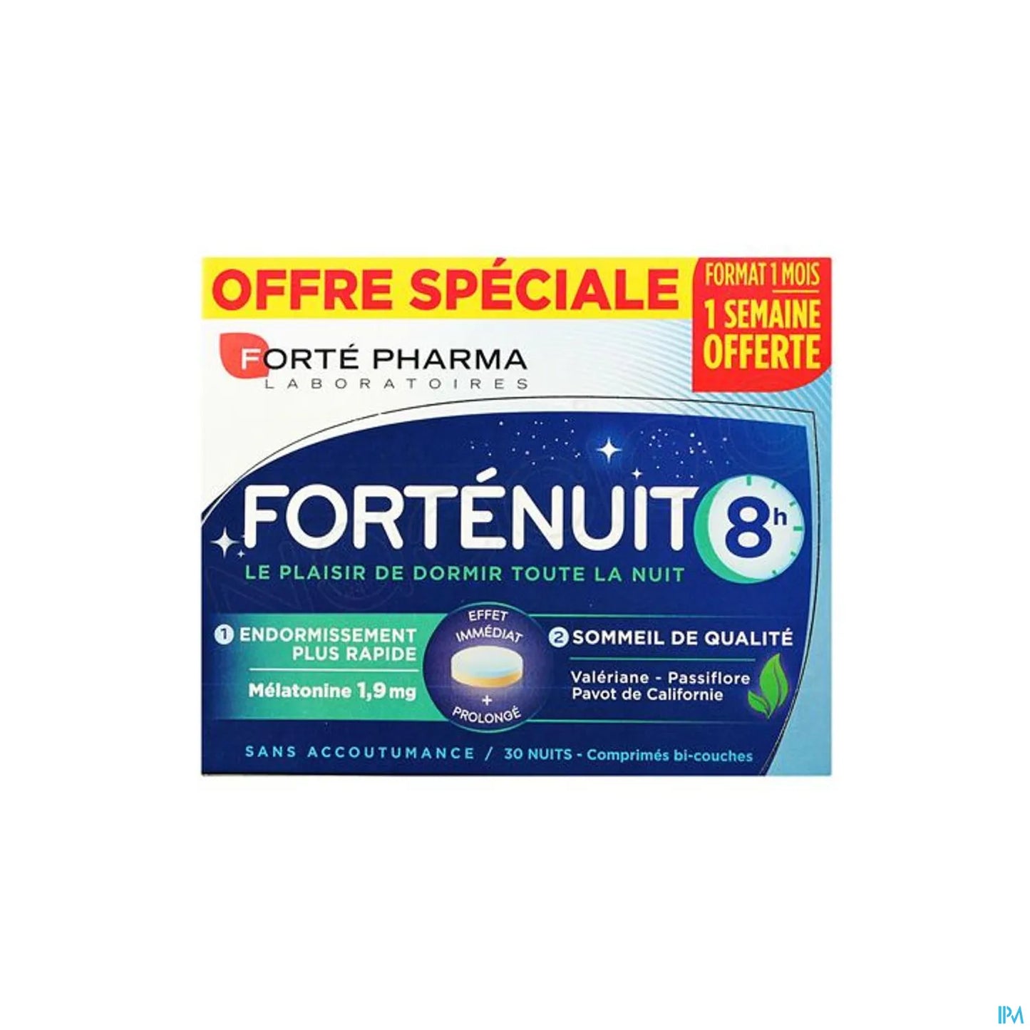 Fortenuit 8h 30 Comprimés Offre Spéciale