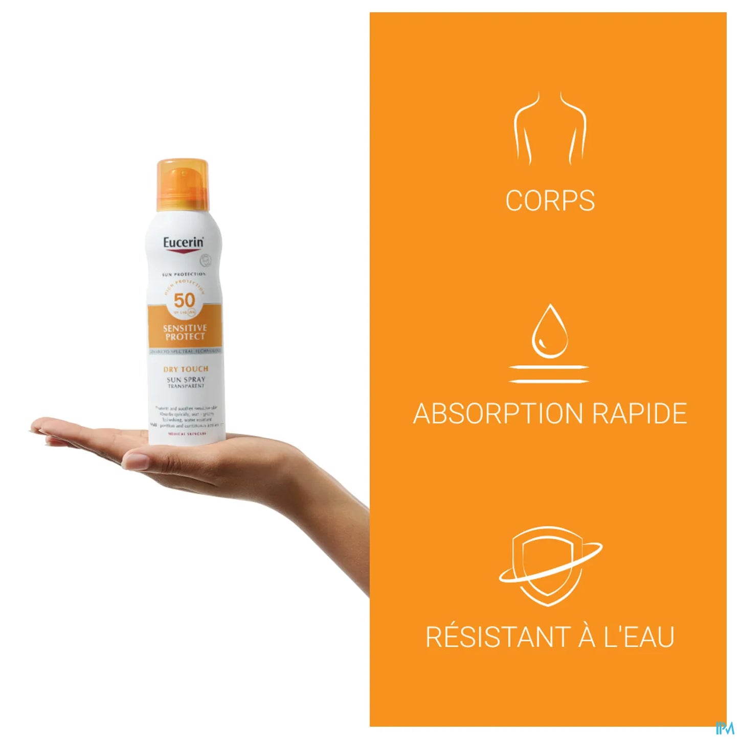 Eucerin Sun Brume Transparente Solaire Facteur de Protection 50 200 mL