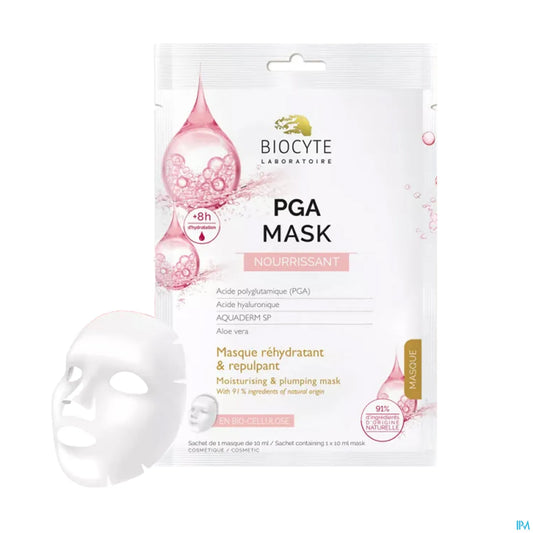 PGA Mask Masque Nourrissant Réhydratant 1 Unité 10 ml