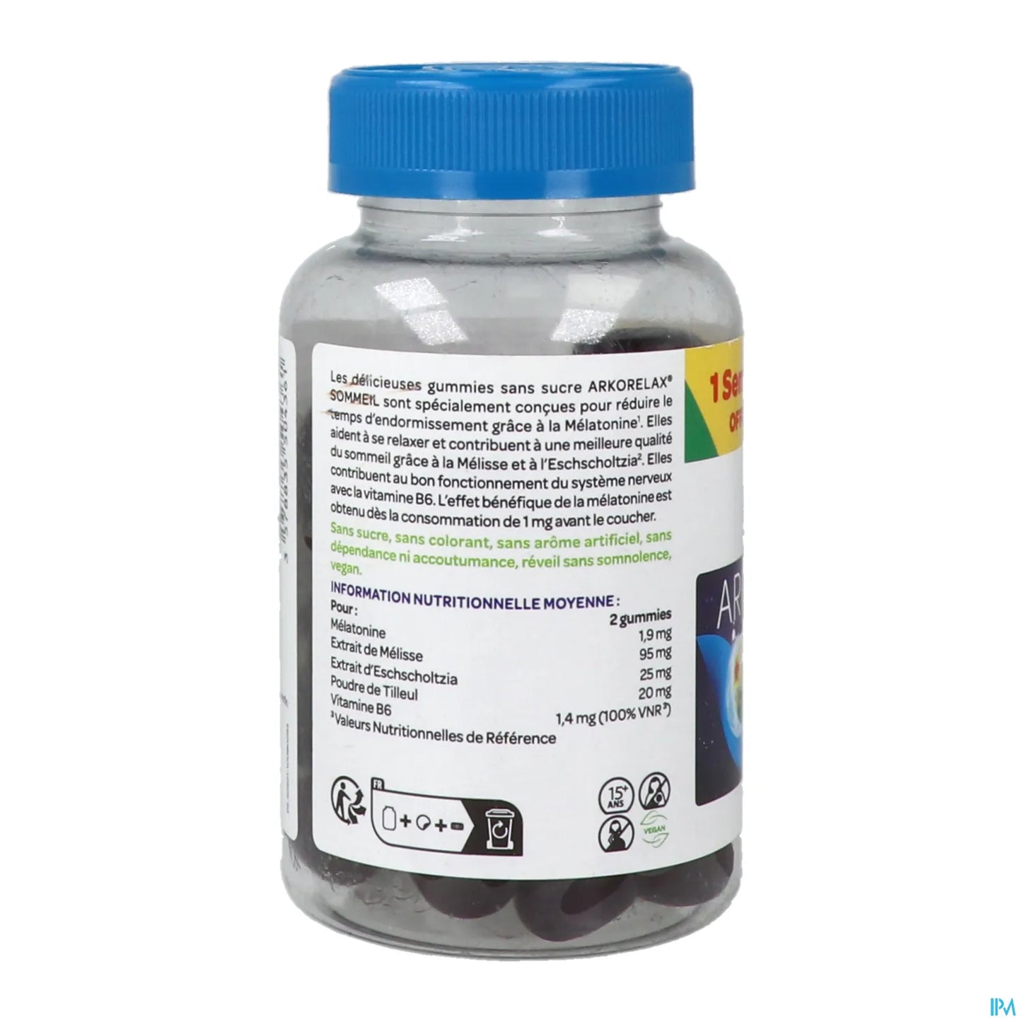 Arkorelax Sommeil 60 Gummies