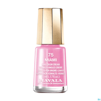 Mini Nail Polish 075 Miami 5ml