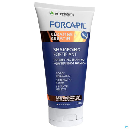 Forcapil Shampooing Fortifiant Keratine Plus 200ml