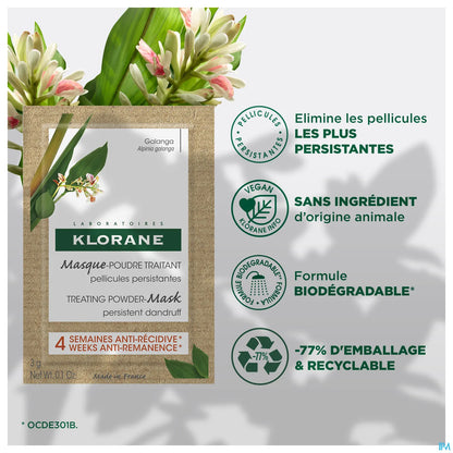 Masque Poudre Traitant Galanga 8 Sachets de 3 g