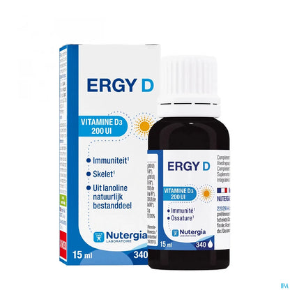 Ergy D Gouttes 15 mL