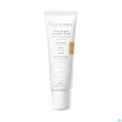 Couvrance Fond de Teint Correcteur Fluide Miel SPF20 30ml