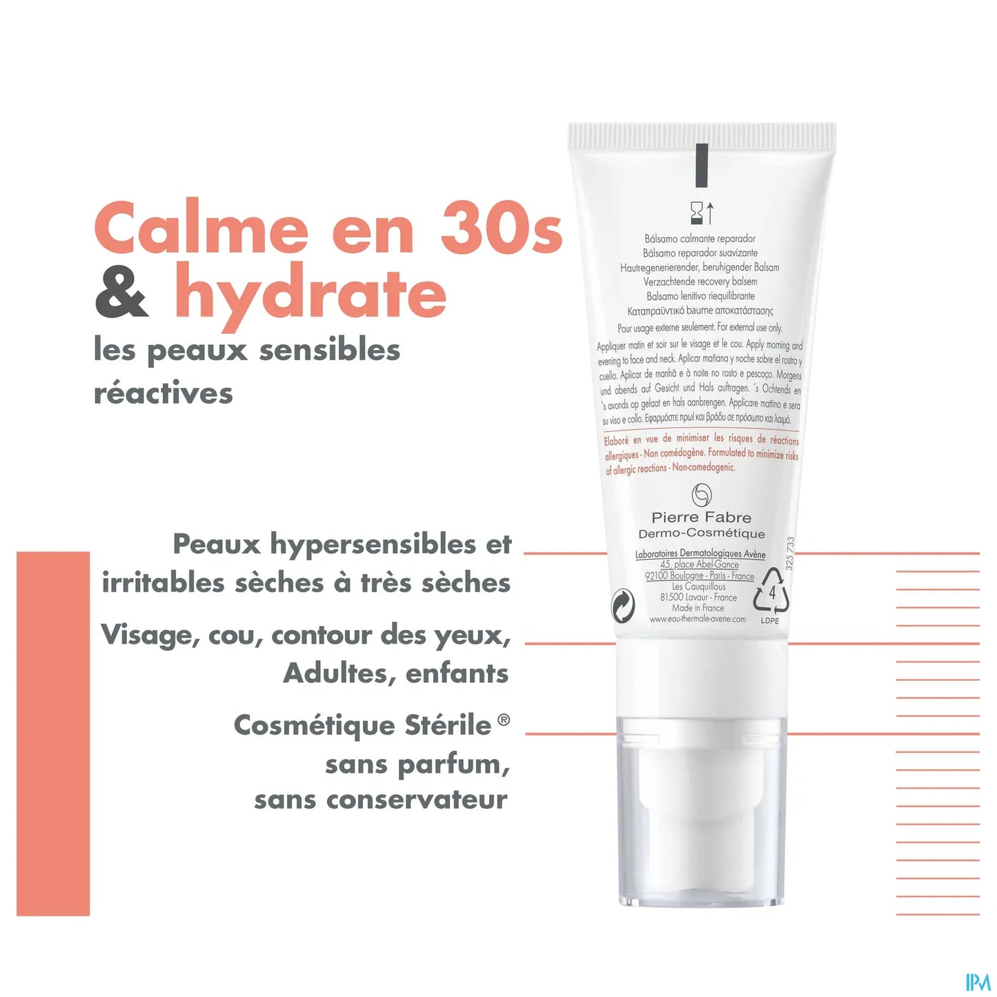 Tolerance Control Baume Apaisant Restaurateur 40ml