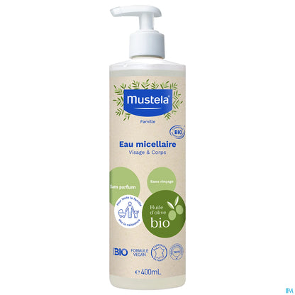 Bio Eau Micellaire Sans Rinçage 400ml