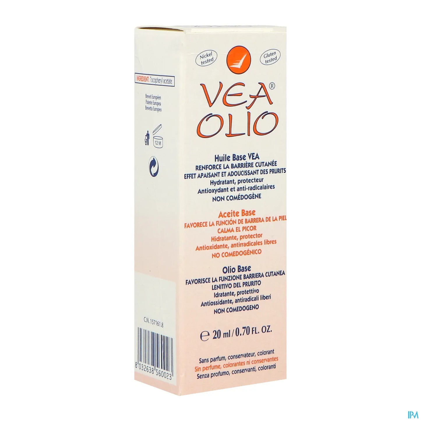 Olio Oil Base Repair Cream with Vitamin E 20ml