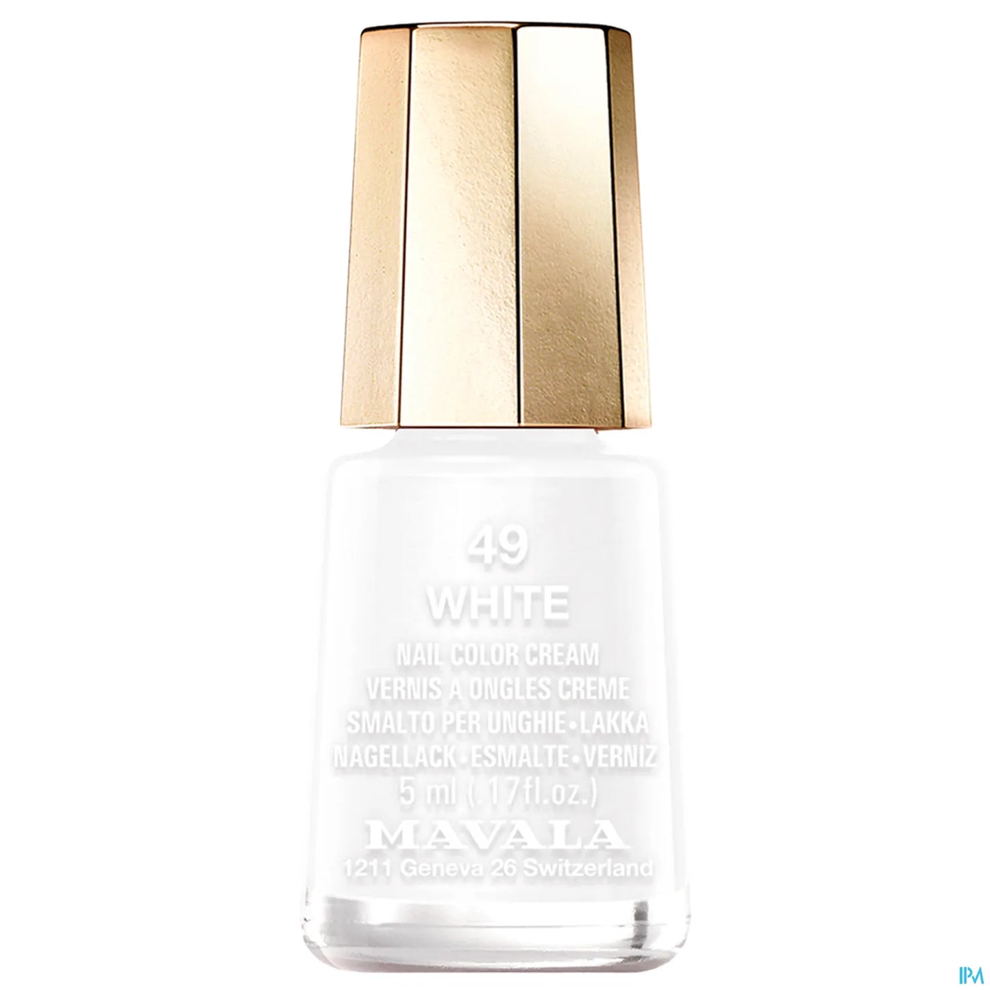 Mini Nail Polish 049 White 5ml