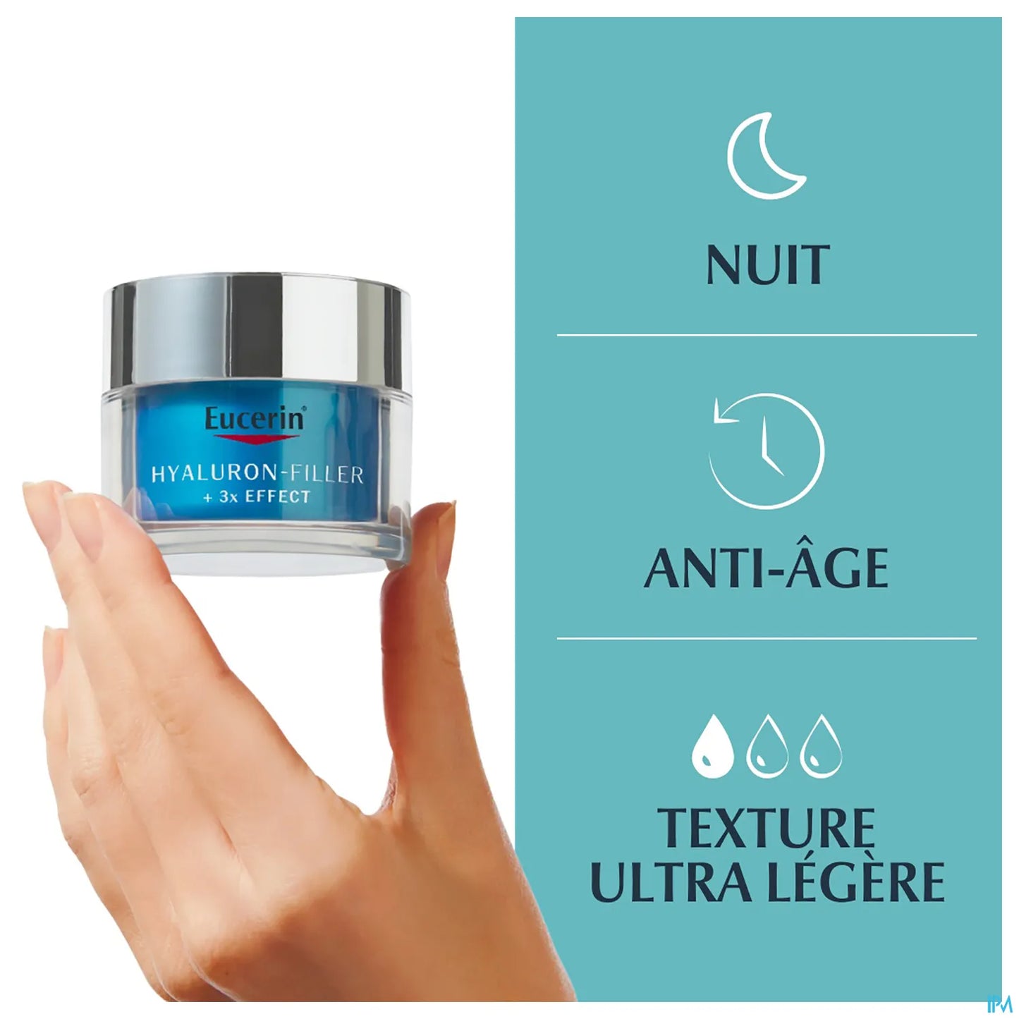 Hyaluron-Filler + 3x Crème Gel-Crème Effet Nuit Hydration Booster 50ml