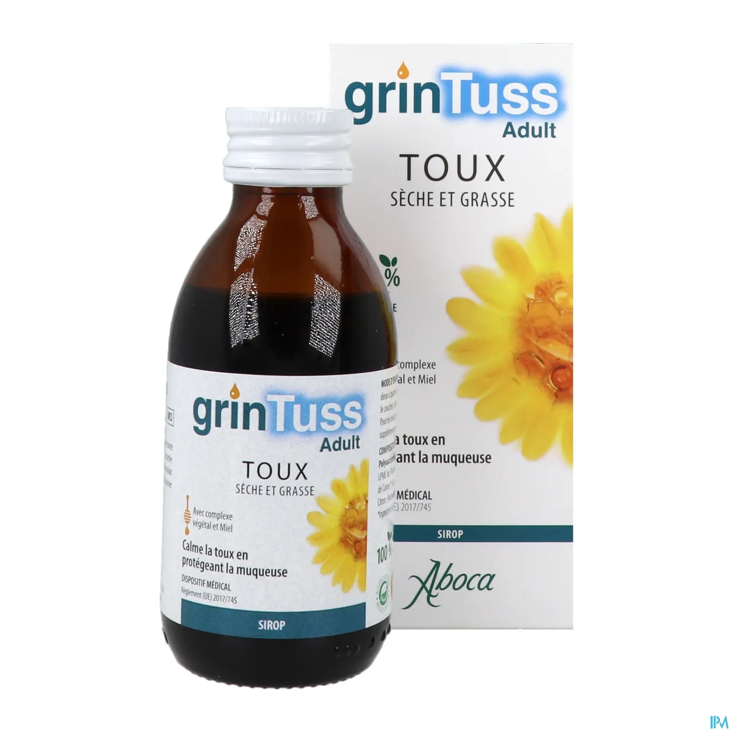 GrinTuss Adulte Toux Sèche et Grasse 180g
