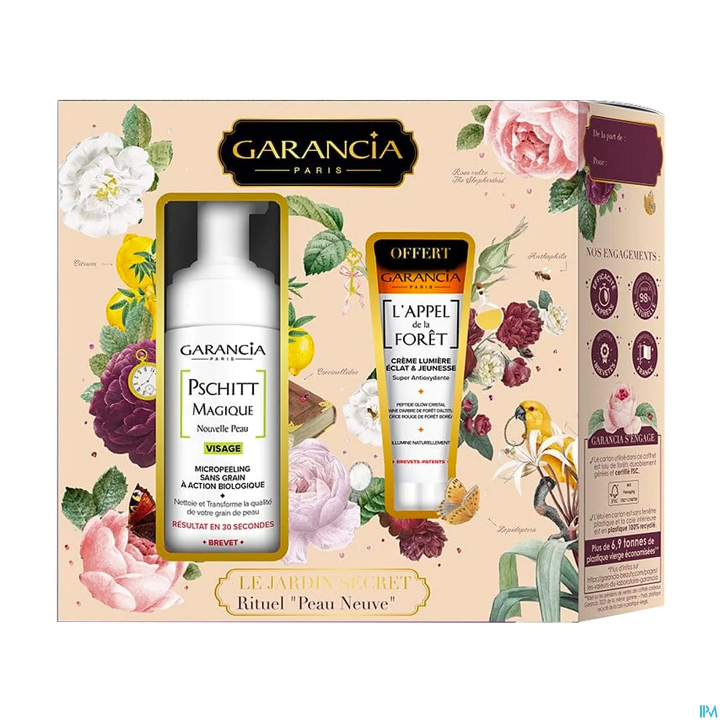 Coffret Rituel Effet Peau Neuve Pschitt Magique 100 ml Crème Offerte