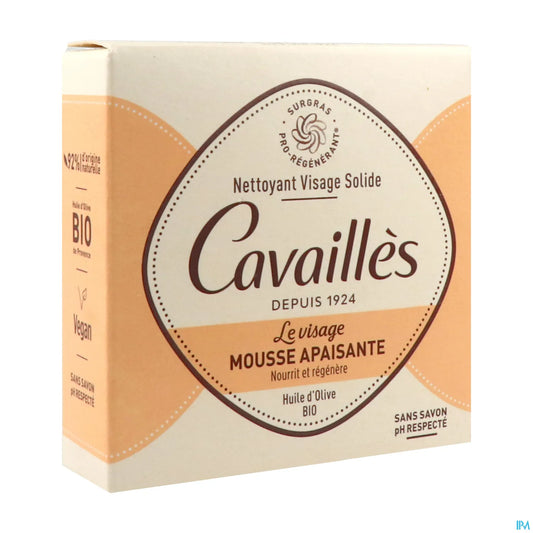 Rogé Cavaillès Nettoyant Visage Solide Mousse Apaisante 70g