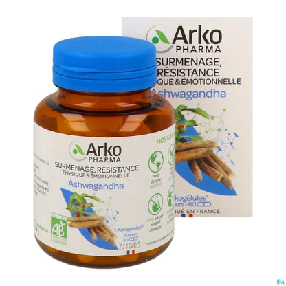Arkogélules Ashwagandha Bio 60 Gélules