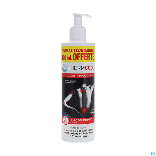Thermcool Gel Anti Douleur Flacon Pompe 300 mL