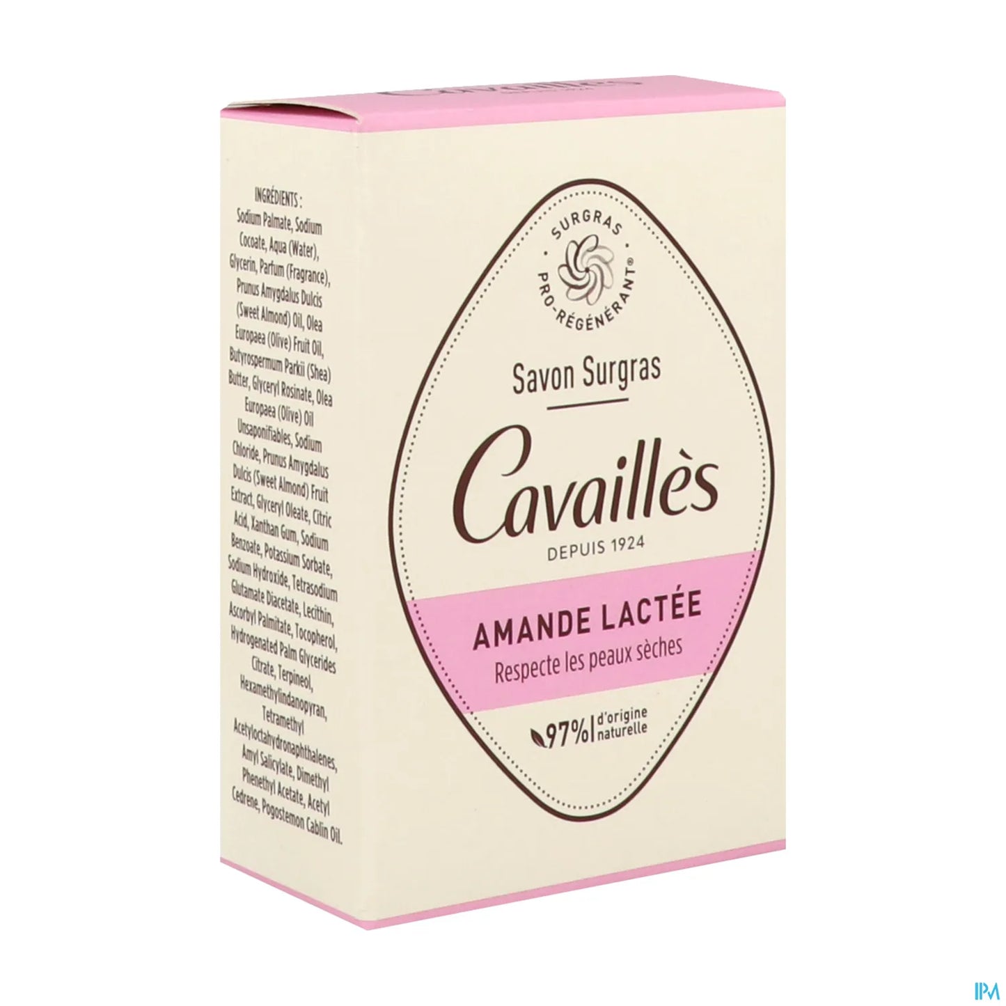 Rogé Cavaillès Savon Solide Amande Lactée 100G